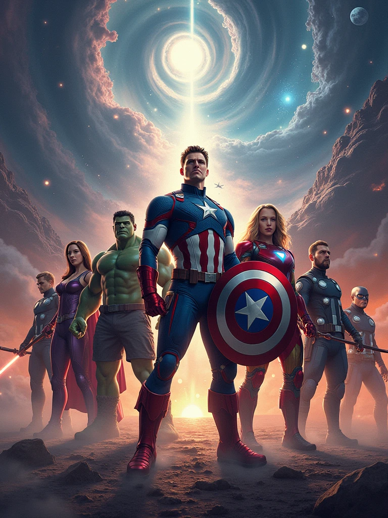 the avengers save the time