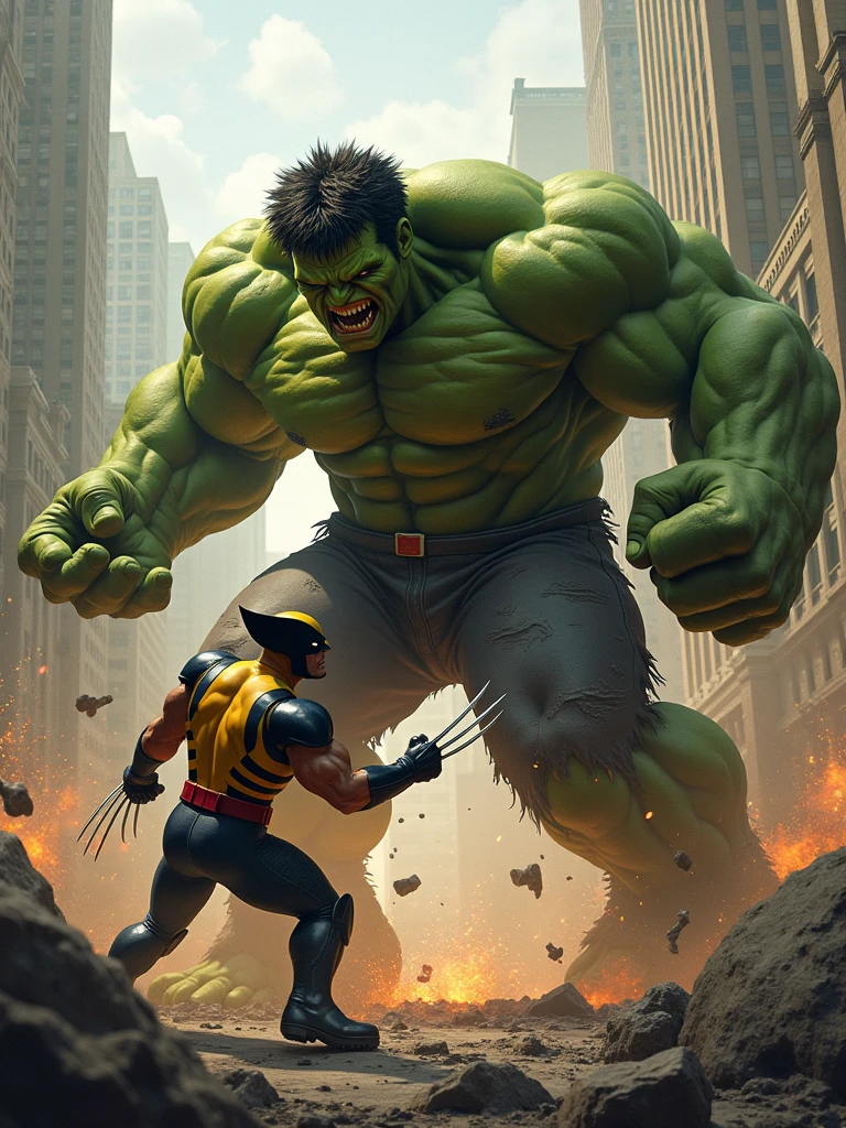 wolverine vs hulk