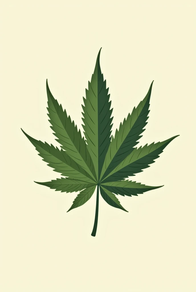 simple logo that refers to creativity hemp and brain