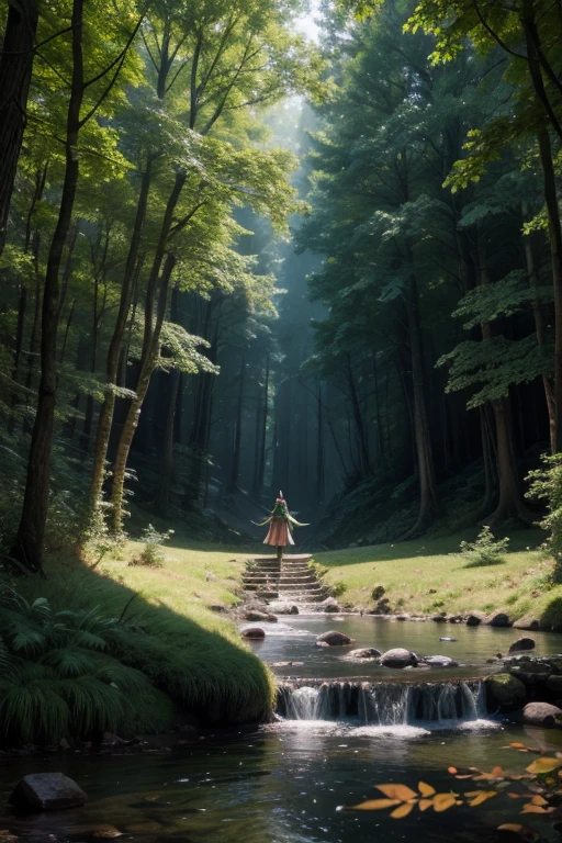 background, fantasy, fantastic, fantasy, forest, elf