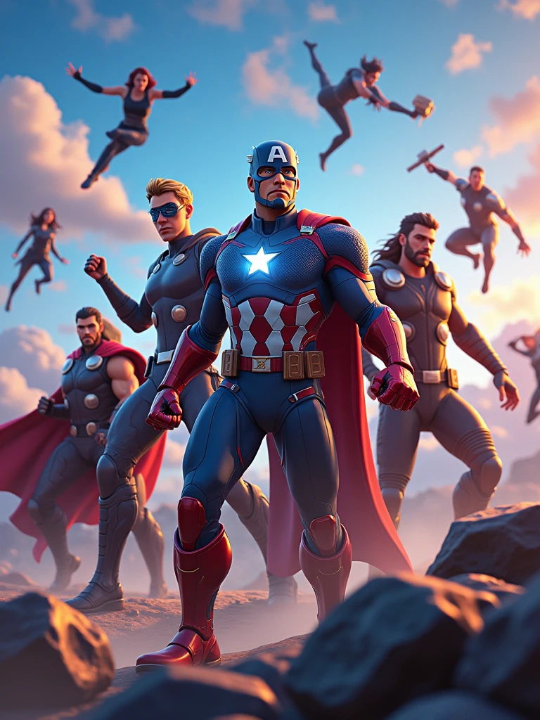fortnite x marvel