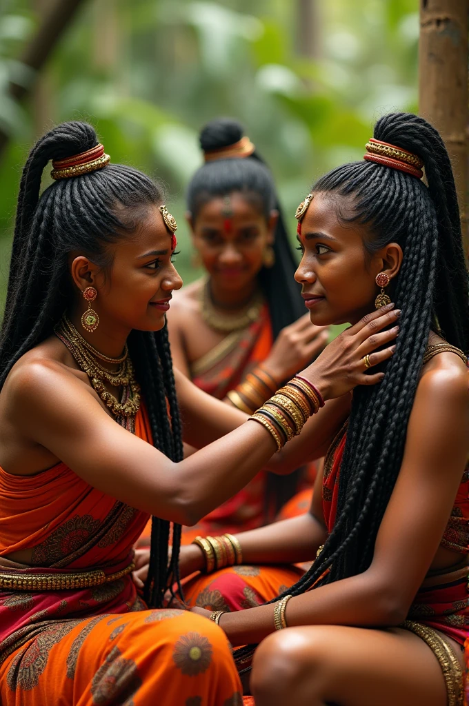 Adivasi Hair Oil People Long Hair