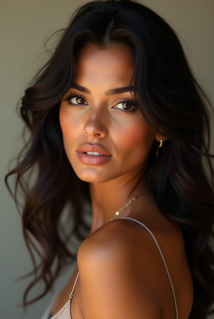 A beautiful model woman from Brazil