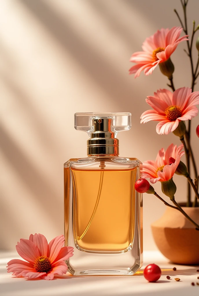 Perfume with floral aroma