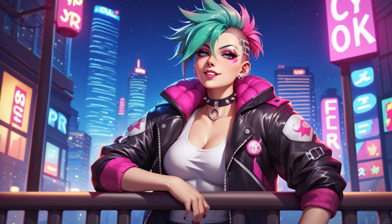 80s Style, City of night, neon. cyber punk，Emotional，City Pop