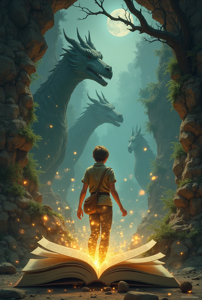 A pic representing this poem :
I opened a book and in I strode
Now nobody can find me.
I’ve left my chair, my house, my road,
My town and my world behind me.
I’m wearing the cloak, I’ve slipped on the ring,
I’ve swallowed the magic potion.
I’ve fought with a dragon, dined with a king
And dived in a bottomless ocean.
I opened a book and made some friends.
I shared their tears and laughter
And followed their road with its bumps and bends
To the happily ever after.
I finished my book and out I came.
The cloak can no longer hide me.
My chair and my house are just the same,
But I have a book inside me.