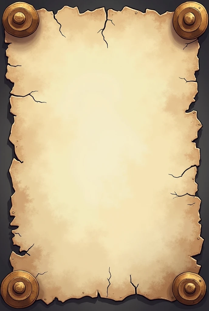 A letter template for RPG characters as a photo space