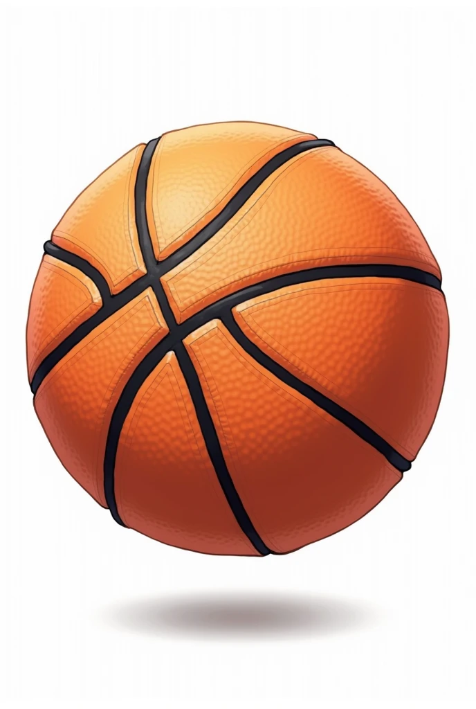 Basketball ball, what say "UTEC" WITH WHITE BACKGROUND, that does not look like a real ball, but rather a drawing that can be printed