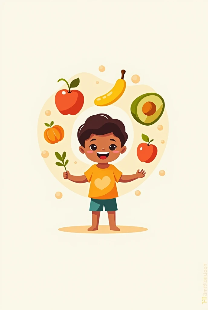 Logo for a health campaign on the prevention of malnutrition in children