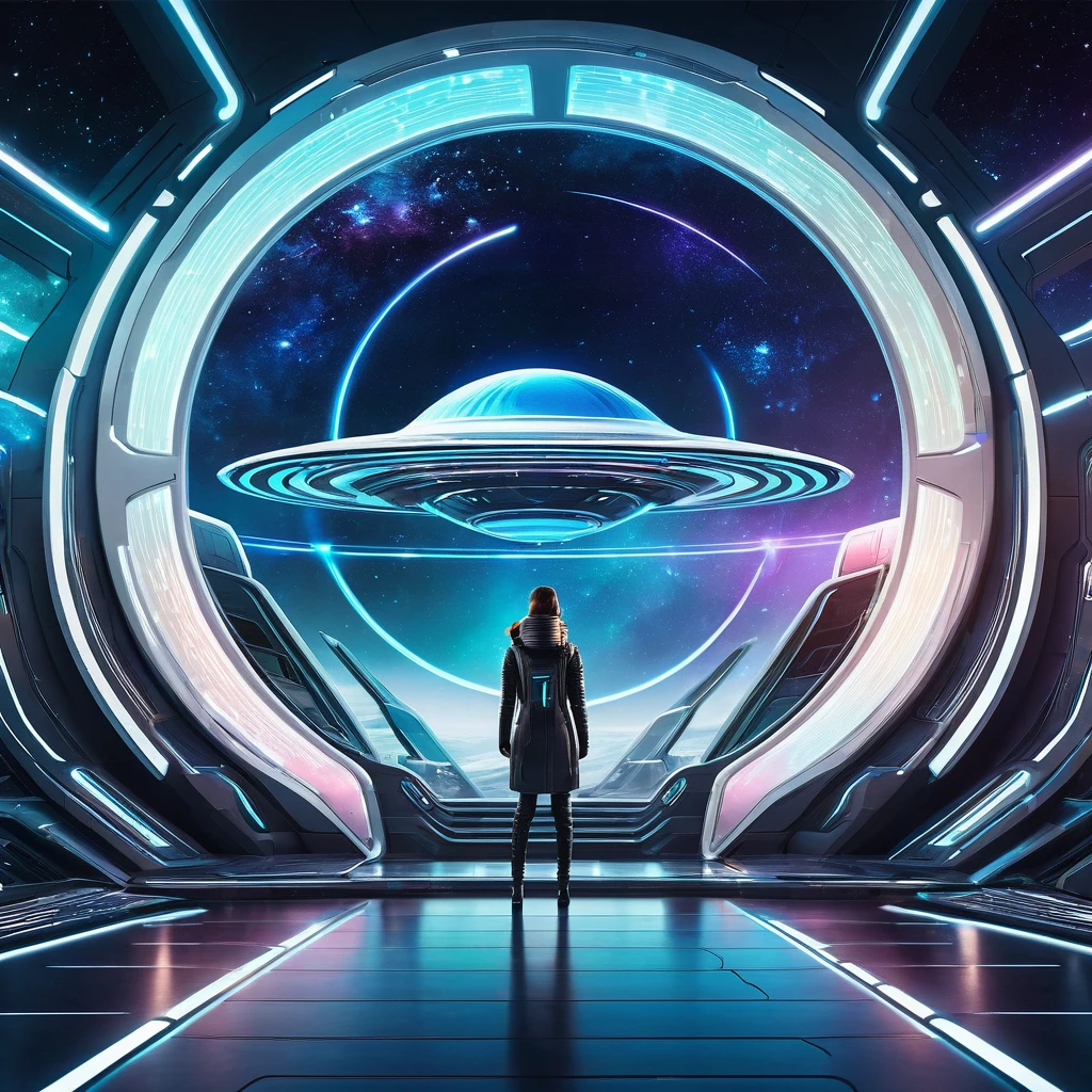 generate a brand strategy image in a futuristic intergalactic style in the form of.