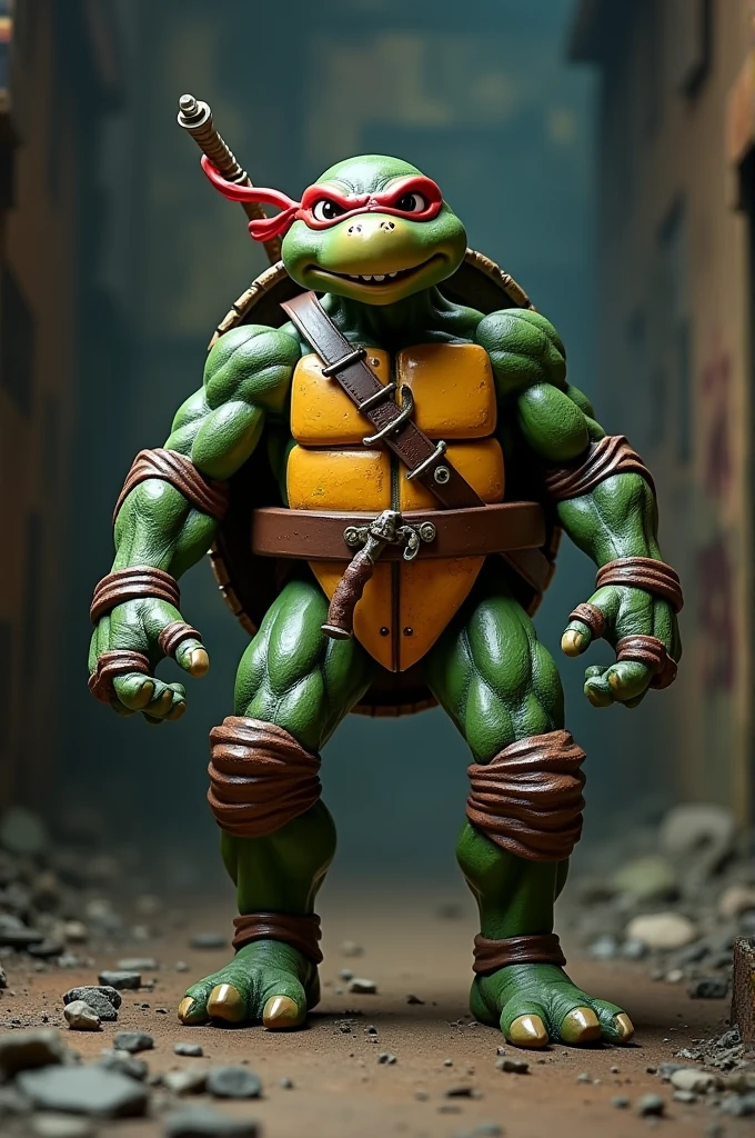 Vintage Ninja Turtle Figure 