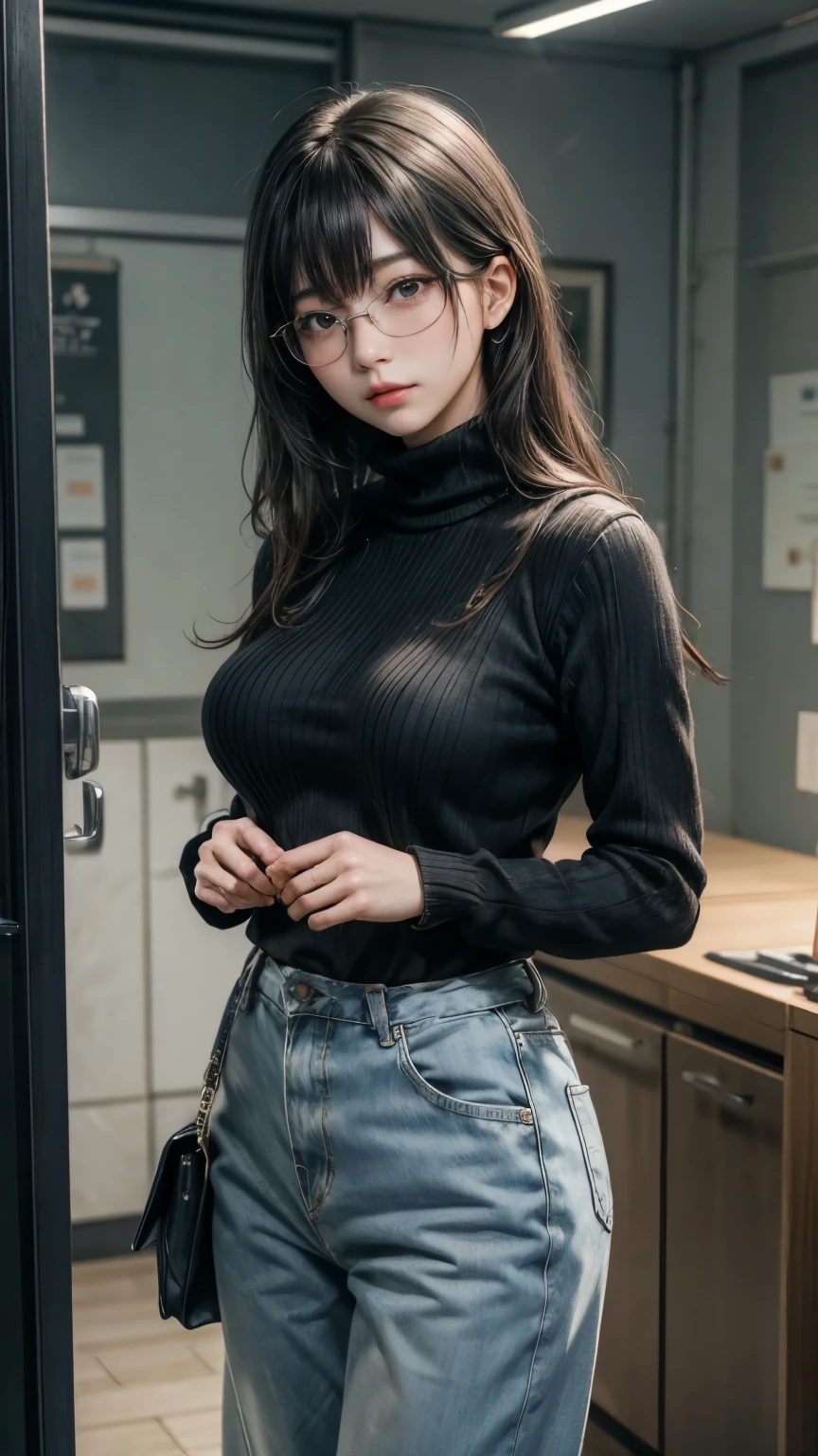(最高qualityのディテール)、Realistic、8K Ultra HD、High resolution、(One Girl:1.2),(Glasses、Fatal Beauty,Attractive beauty) ,(A supple and powerful physique),(Sensual charm),(Glasses、Mysterious charm:1.1),(Big Breasts、Captivating silhouette),The 超detailedな、高qualityのテクスチャ、複雑なdetailed、detailed、非常にdetailedなCG、高qualityの影、detailed 美しく繊細な顔、detailed 美しく繊細な目、Written boundary depth、Ray Tracing、20th Generation、Cute K-Pop Girls、(The Face of Ulzan in Korea)、Thin face、(Urzan-6500-v1.1:0.6)、PurerosFace_v1、Glowing Eyes、Perfect body、 Viewer Display、(最高qualityのディテール:1.2)、Realistic、8K Ultra HD、High resolution、Woman close up, realistic girl rendering, 8k artistic german bokeh, Enchanting girl, Real Girls, Gurwitz, Gurwitz-style artwork, Girl Roleplay, Realistic 3D style, cgstation Popular Topics,, 8K Portrait Rendering,(truth,truth:1.4),(Sparkling eyes girl:1.2)、Best image quality, 最高quality, Realistic, 超detailedな, Realistic, 4K 8K Ultra HD Full Color RAW Photos, Fujifilm(Medium format), Hasselblad, Carl Zeiss, Incredible dynamic range photography(utility_art:Smooth-768:1.1),High resolution, High pixel count, 明確なdetailed, Clear images, Natural color reproduction, Noise Reduction, High fidelity, quality, Software Improvements, Upscaling, Optimized Algorithms, Professional-level retouching,
1. Oversized coat:
The coat is、Choose an oversized design that covers from shoulders to knees.。Color is classic navy or black、or warm khaki or beige, wait.、Choose colors that match the season。
2. Knitted sweater or turtleneck:
To protect yourself from the cold、Knitted sweater or turtleneckを選択してください。Match the texture and color of the knit to the coat.。
3. Wide leg pants:
For pants, Choose a wide-leg design、Combines ease of movement and style。Denim in dark tones or black trousers will look good.。
4. Knee-high boots:
What is included in an oversized coat、足首からふくらはぎまでカバーするKnee-high bootsとの組み合わせ。Boots are black or dark brown and chic.、Gives a stylish impression。
5. accessories:
シンプルなゴールドまたはシルバーのaccessoriesを選択してください、Add elegance to your outfit。for example、Long necklaces and large earrings are recommended.。
6. Handbags:
Handbags、Choose a color that matches the tone of your outfit.。Shoulder bags and tote bags are convenient and stylish。
7. Compensateと髪型:
Compensate, Choose natural colors that flatter your skin。Wavy Hair、By creating loose curls、Appeal to softness。