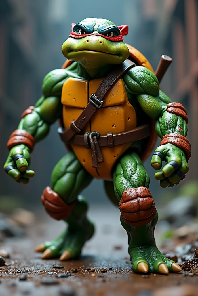 Vintage Ninja Turtle Figure 