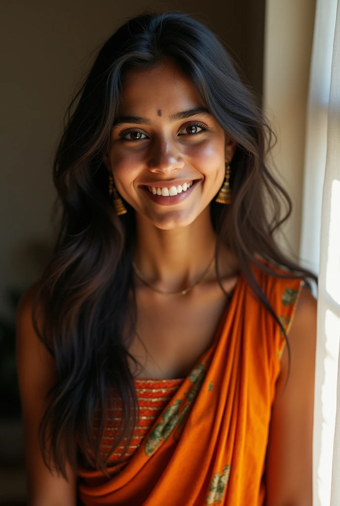 Indian beautiful girl smiling face wearing salwar suit 