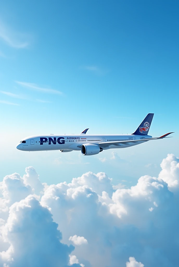 An A350 with logo PNG AIRWAYS