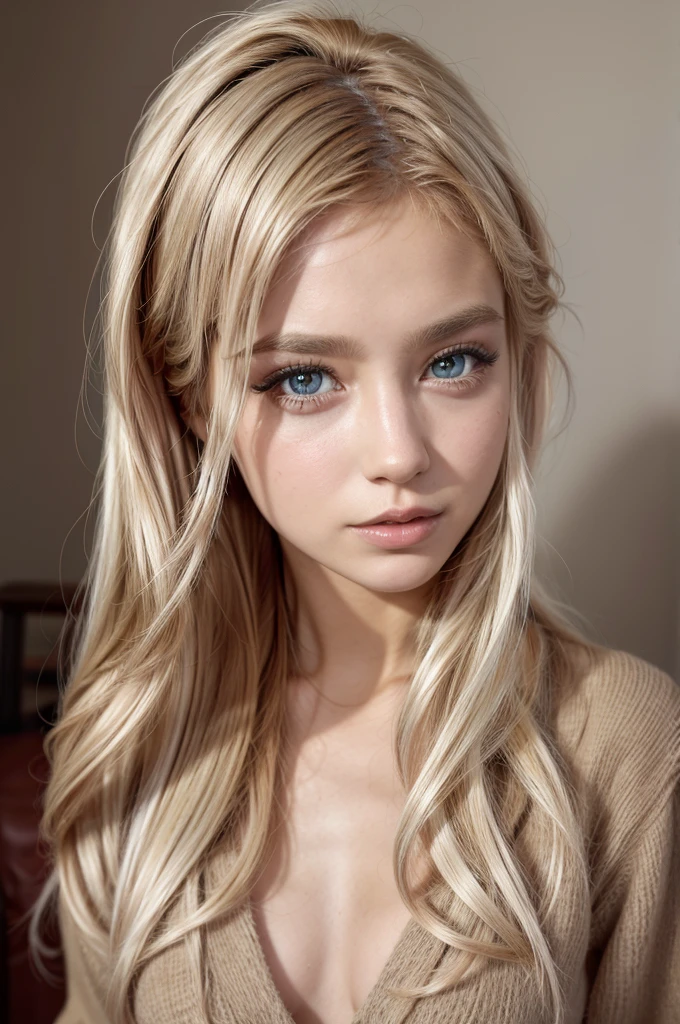 work of art,best qualityer,higher, europe,(brown race),skin fair,hair blonde,1 girl,de biquine
