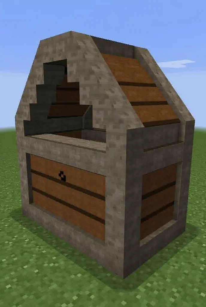 create a gigantic chest in minecraft