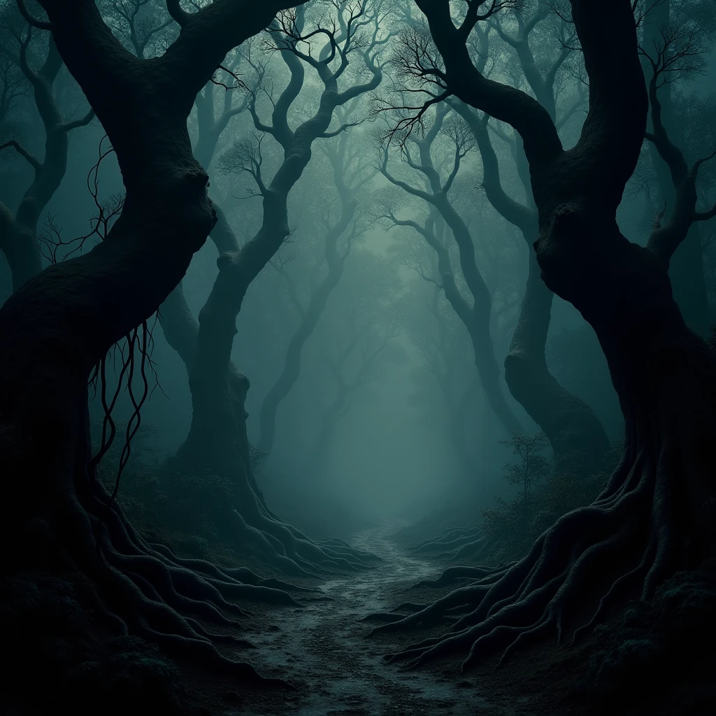 A scary forest