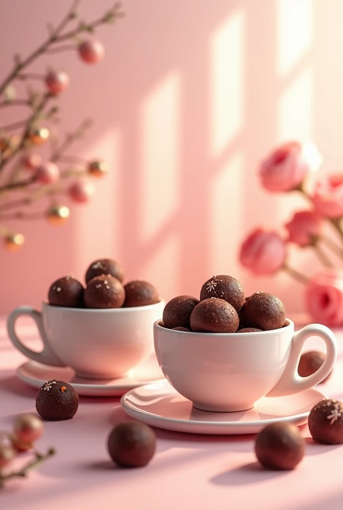 for a company that sells happiness cups and chocolates called gourmet charm, something simple and beautiful
