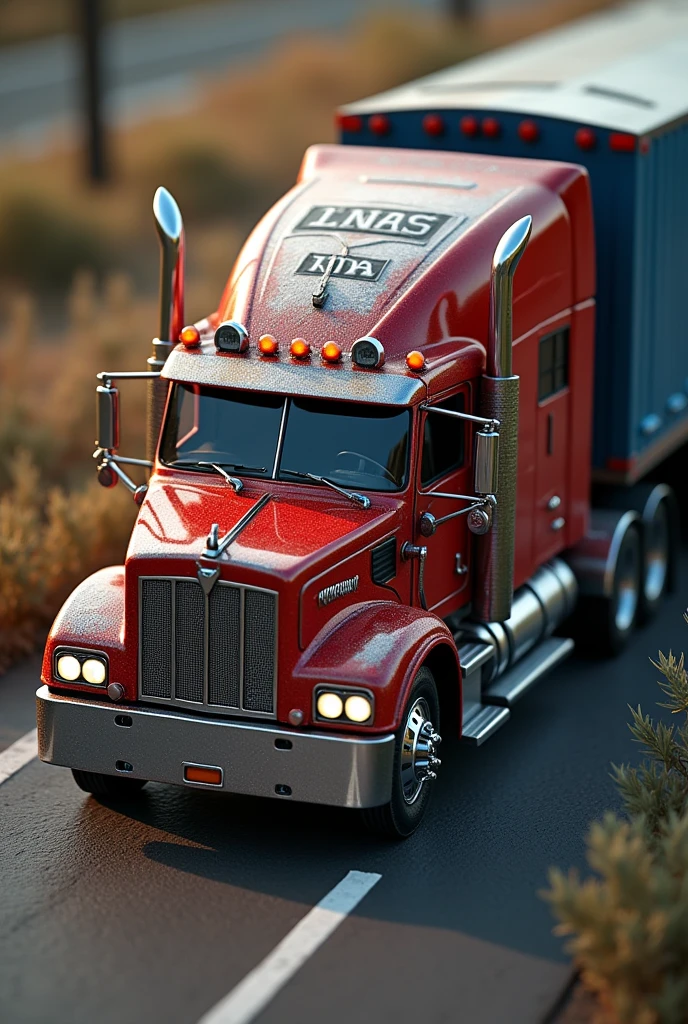 TEXT "Happy birthday Irina" made from trucks top of view corner 90 (intricate details, (incredibly detailed), high detail, ultra-detailed), (hyperdetailed), (soft focus:1.1), absurdres, (hires textures), (4k), (masterpiece, best quality)