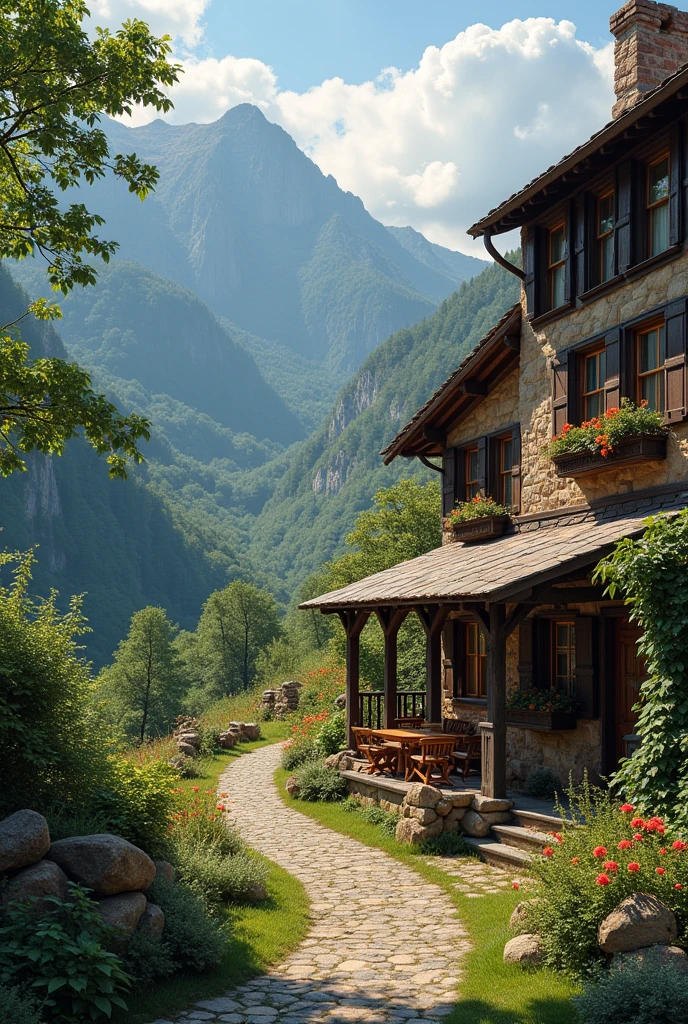 a tavern in the valley