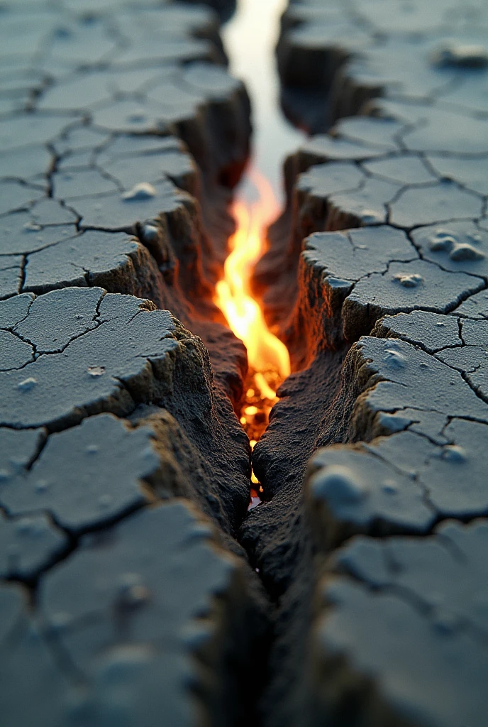 A crack that closes