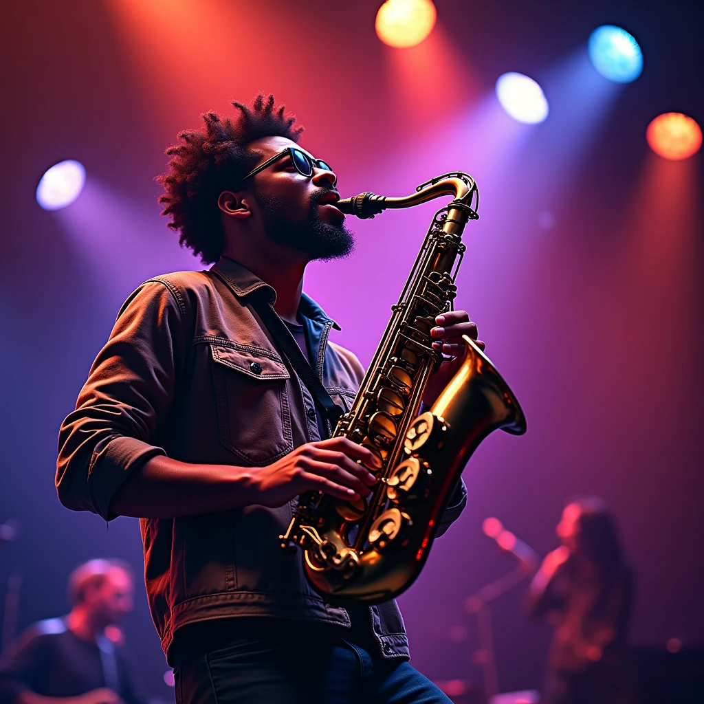 Make a saxy YouTube channel banner