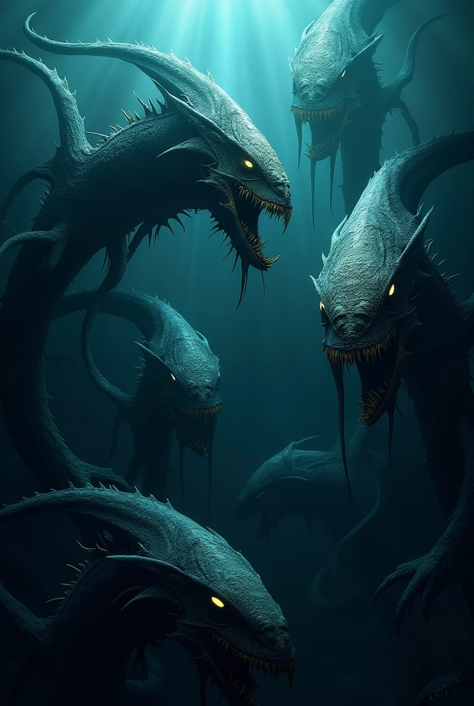 Dangerous looking Deep sea creatures 
