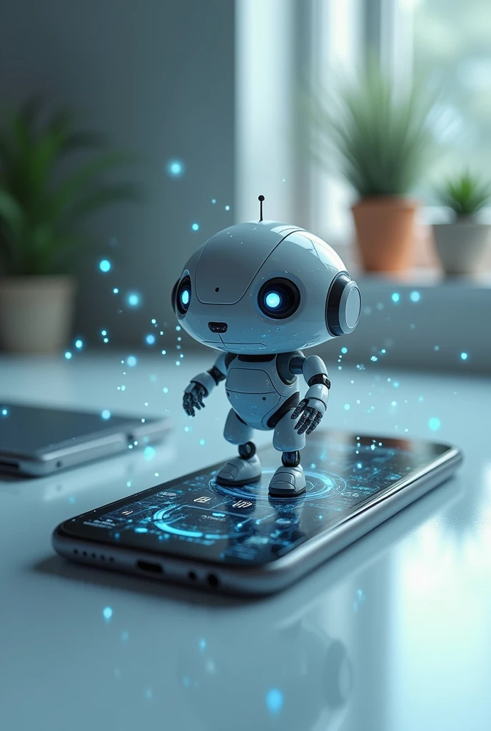 Smartphone got consciousness and talking 