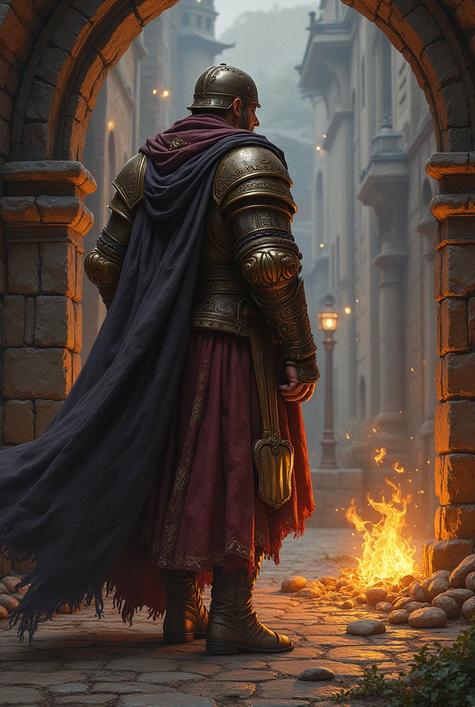cover back for loading medieval style rpg deck