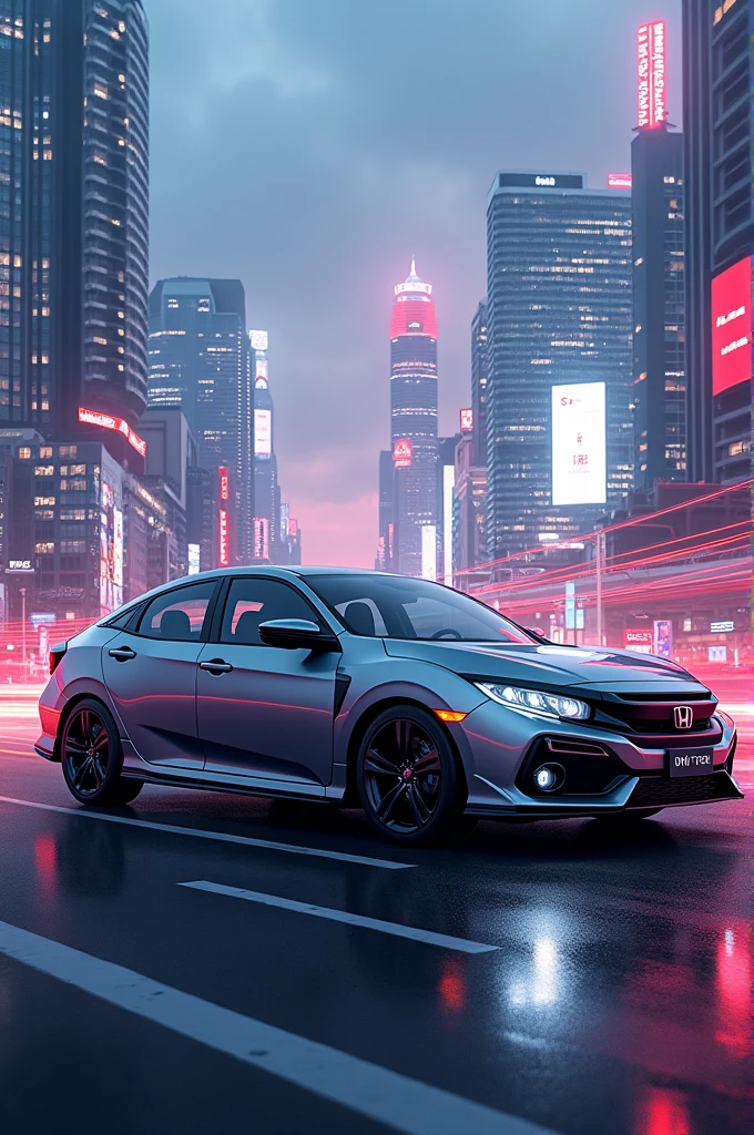 Generate image of Honda civic car