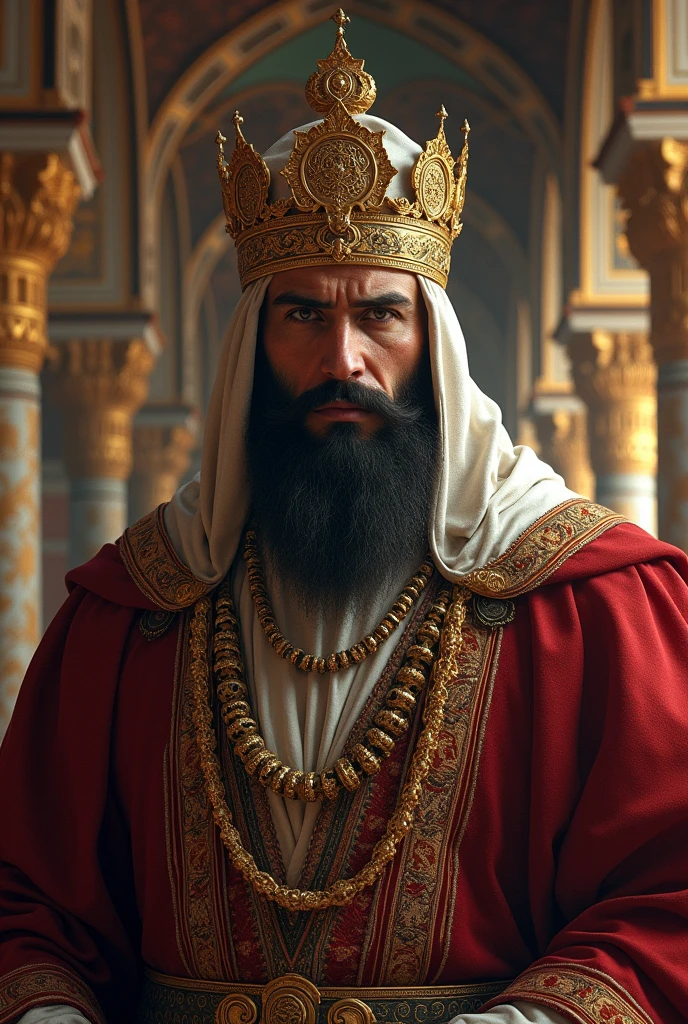 Classic muslim cruel emperor