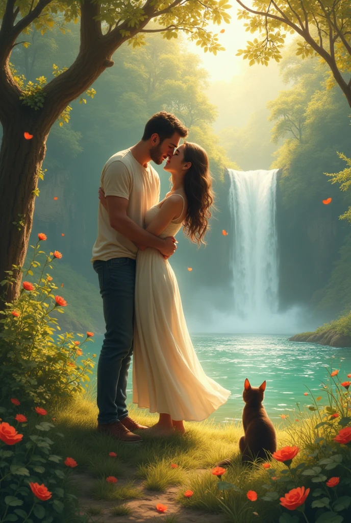 Beautiful place and lovers image purpose cat