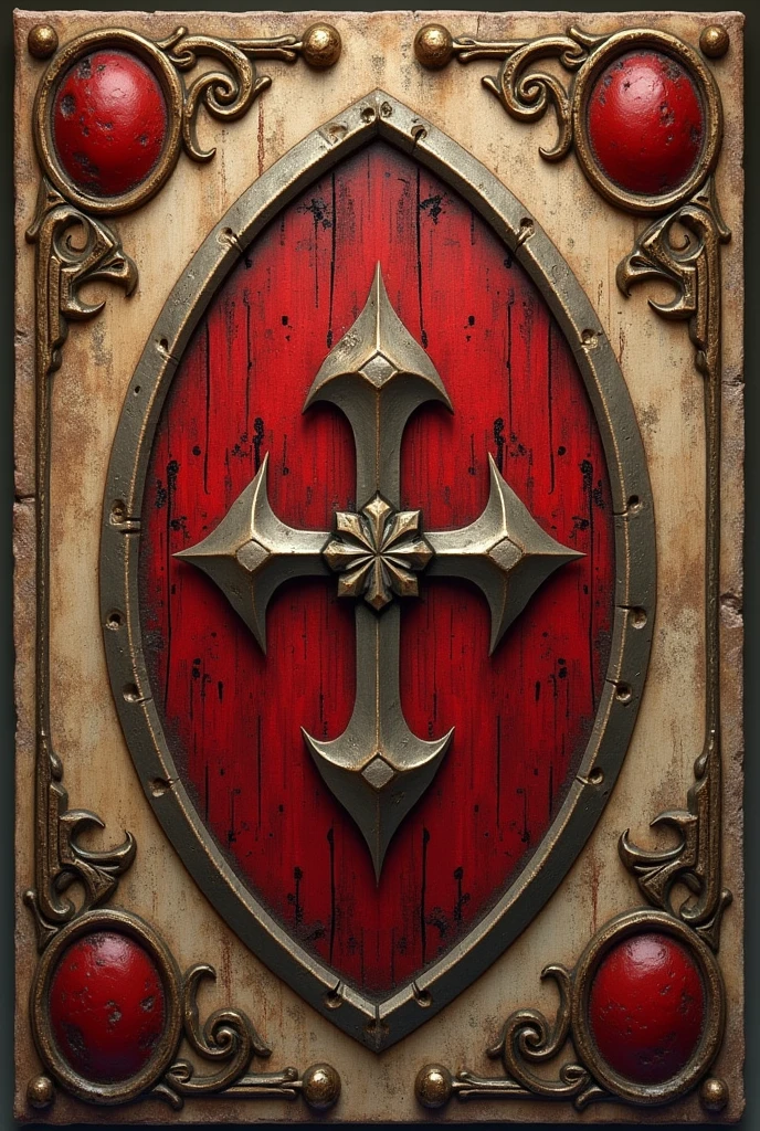 cover for medieval style rpg deck card back