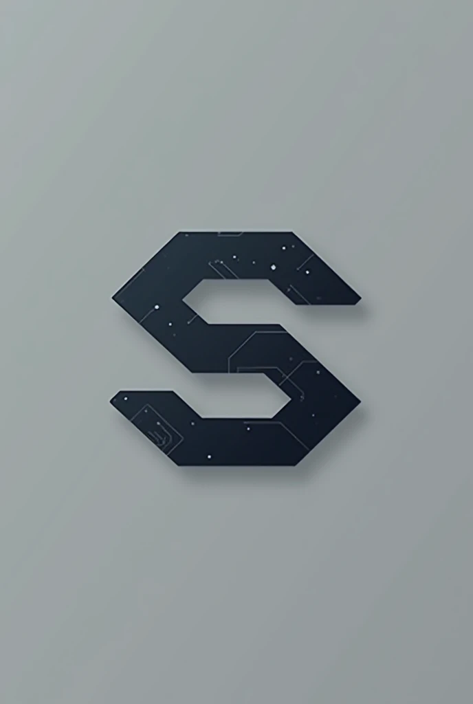 Design a minimalist and modern logo for a technology accessories store that includes the letters “S” and “C”, subtle technological elements, and uses sober colors like gray, black or dark blue.