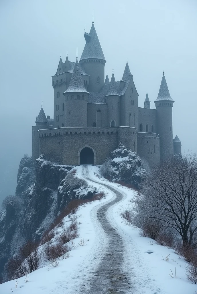 a winterfell castle in the north of westeros