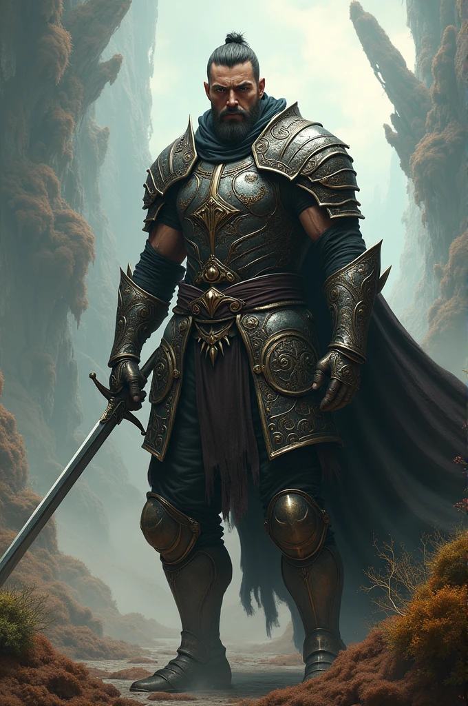 Swordsman Different world male armor