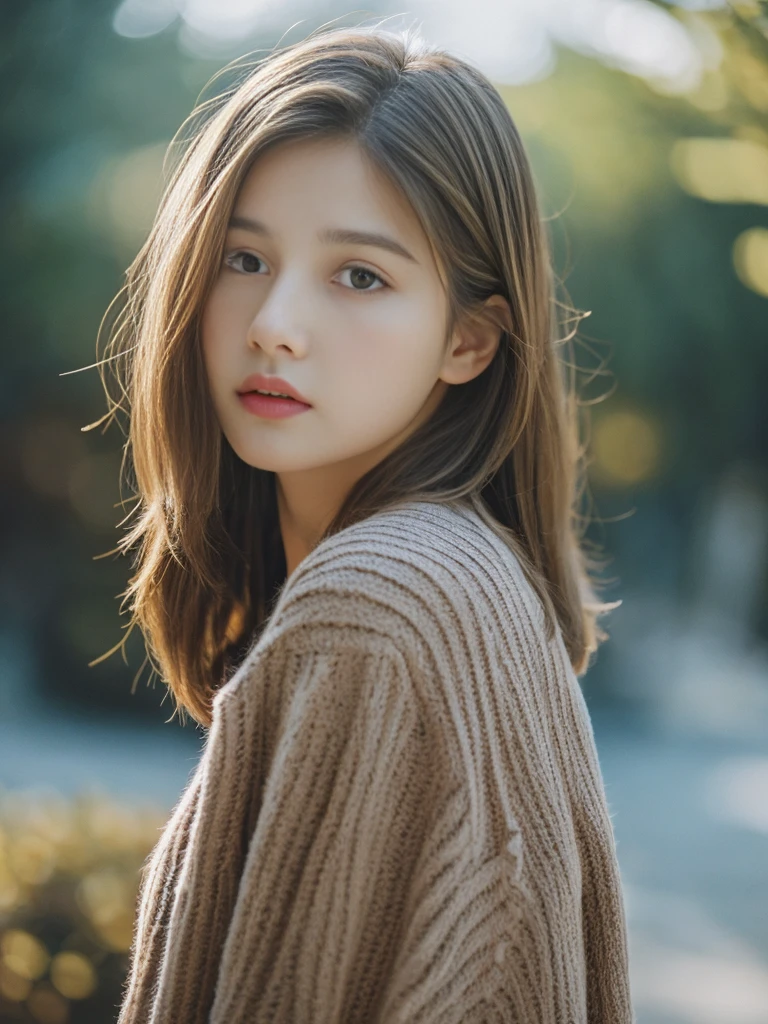 best quality、masterpiece、Super high resolution、(photoreal:1.5)、RAW photos、1 girl、Shoulders slumped、deep shadows、Unnoticeable、cold light、sexy look、brown highlighted hair、Short hair、wavy hair、turned into mucus、slim、