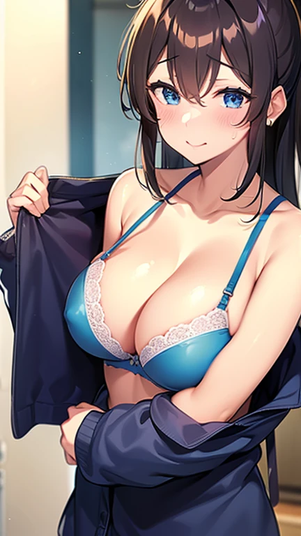 tits、bra、Change of clothes