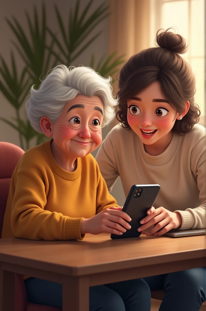 Helping people old with technology 