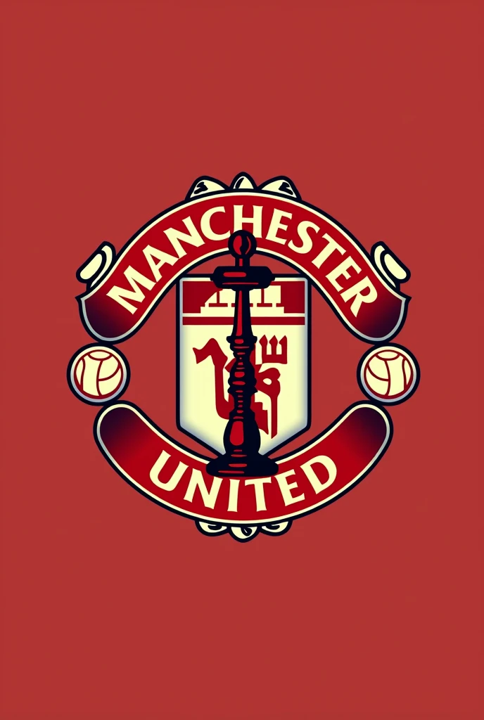 logo for a team that contains the manchester united emblem and a hookah in the middle and change the name of the symbol to manchester unargas change the name united to unargas

