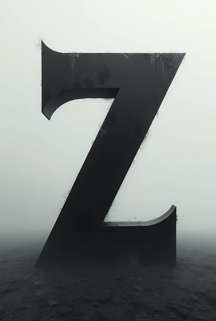 The big letter z in the middle of the screen is dark 