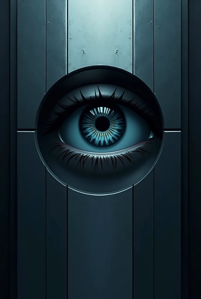 I want a modern image for a profile picture of a group of friends called Parallel Group something like a sinister all-seeing eye image