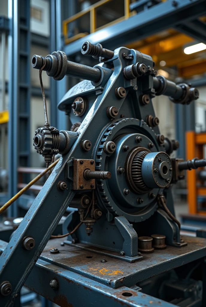 metal structure with mechanical engineering background