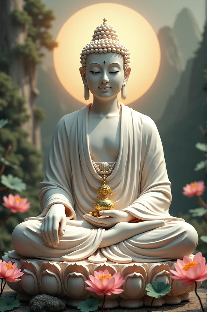 Multiple images of Buddha