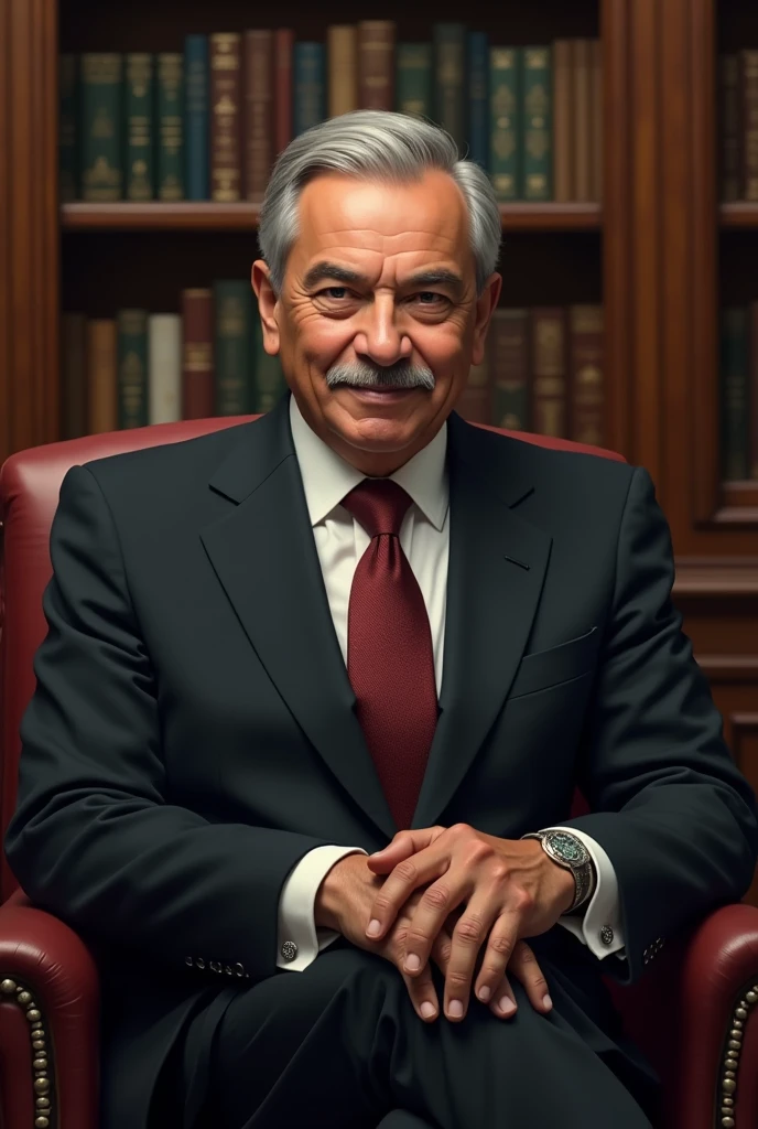 Create an image of President Andrés Manuel López Obrador