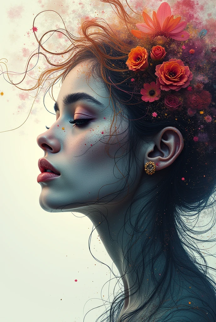 I AM a work of art A PERFECT FRONT-FACED PORTRAIT OF DIFFERENT RACES ...