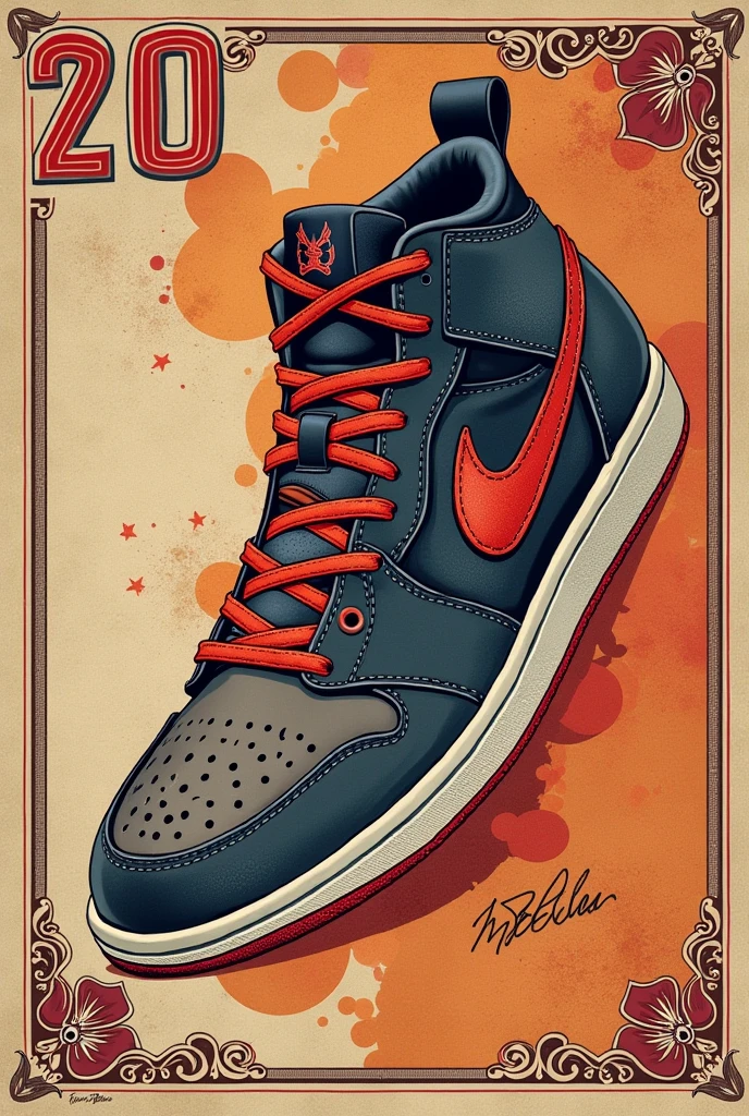 a 20 new soles bill, with the theme of basketball