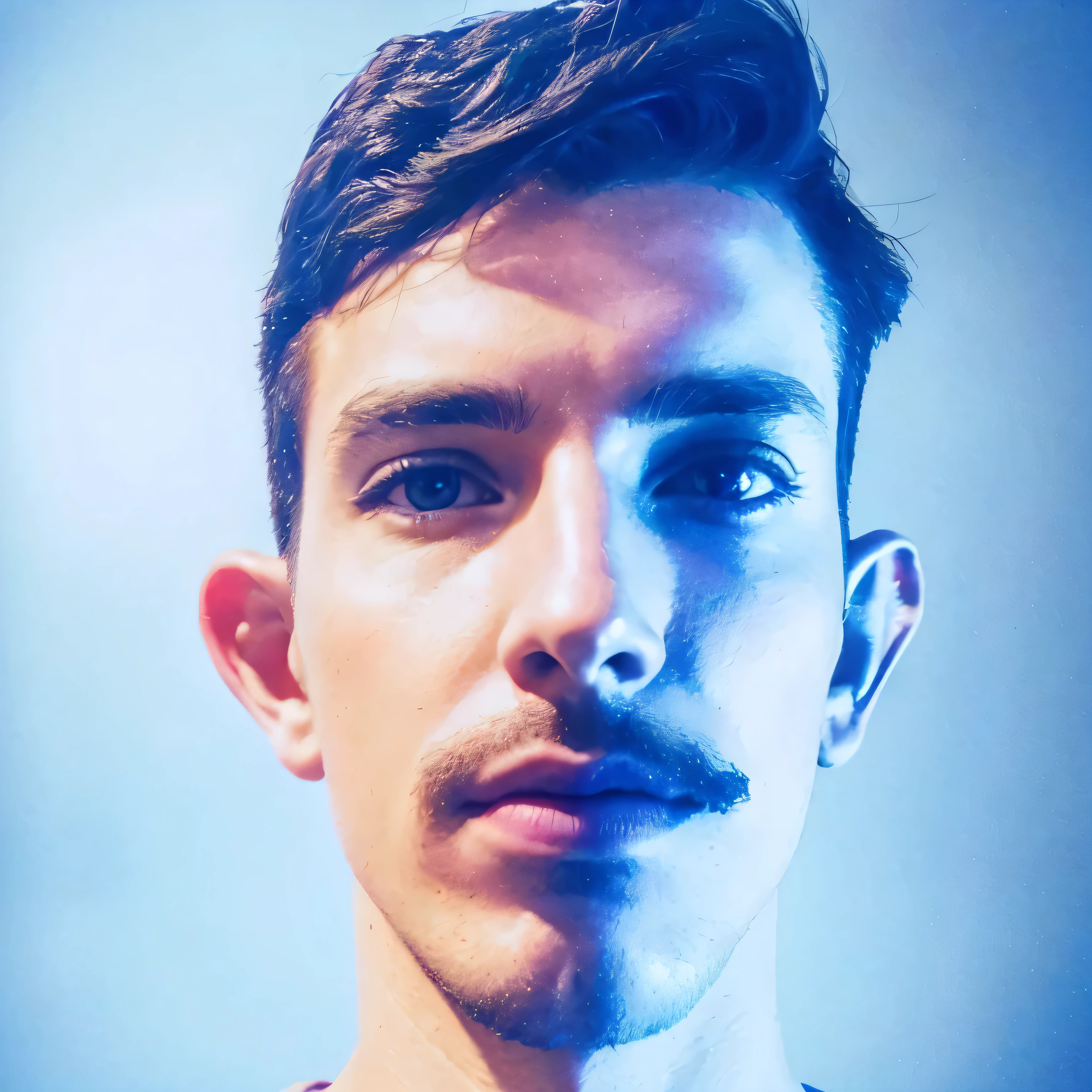 A man in a home office, high detailed, extremely detailed face and eyes, beautiful detailed lips, sunlight, sunrise, floating above cloud, dramatic sky, raining, water, full body shot, outdoors, scenery, depth of field, (best quality,4k,8k,highres,masterpiece:1.2),ultra-detailed,(realistic,photorealistic,photo-realistic:1.37),cinematic lighting,dramatic lighting,vibrant colors,highly detailed environment