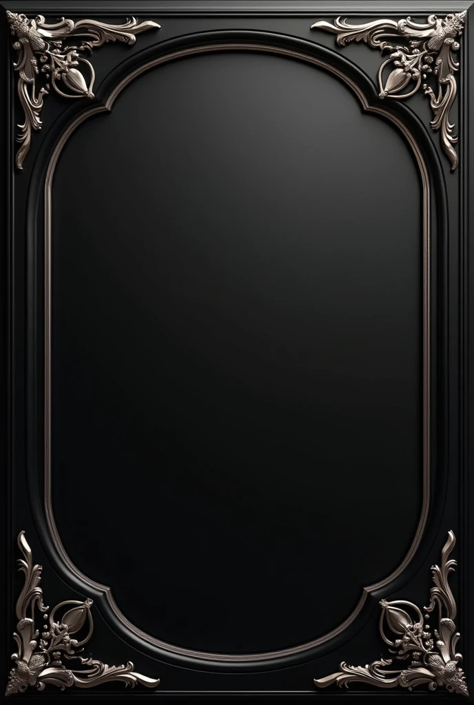 Black and gray metal luxury minimalist baroque background photo